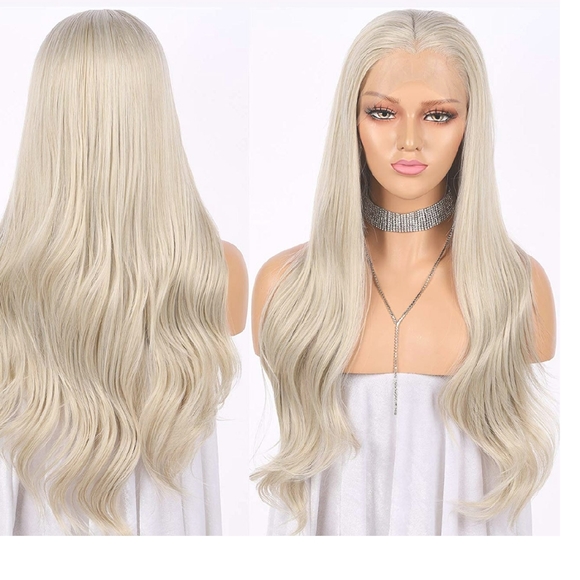 Ash Blonde Lace Front Wig